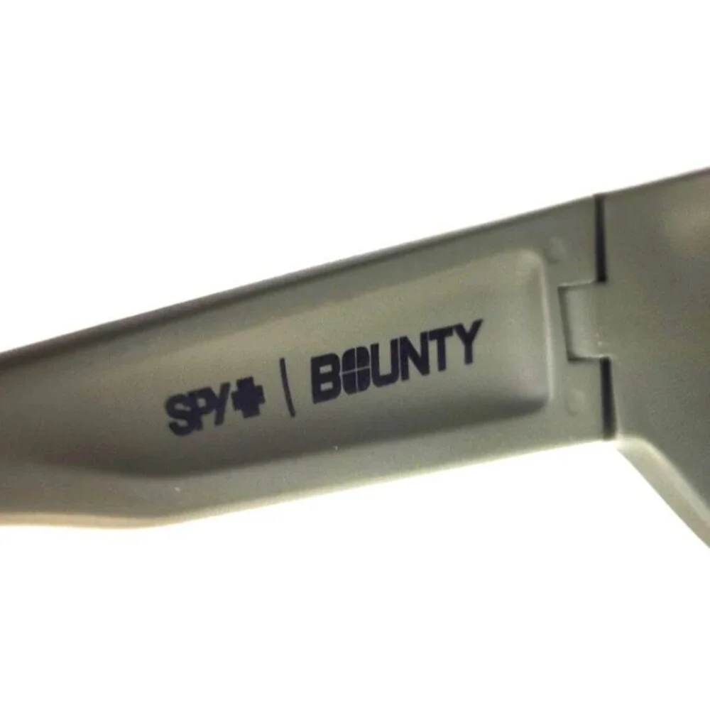 Spy+ Optics Gray Bounty Polarized Wrap Sunglasses X HD+ 100%UV 65-17-123 m Italy